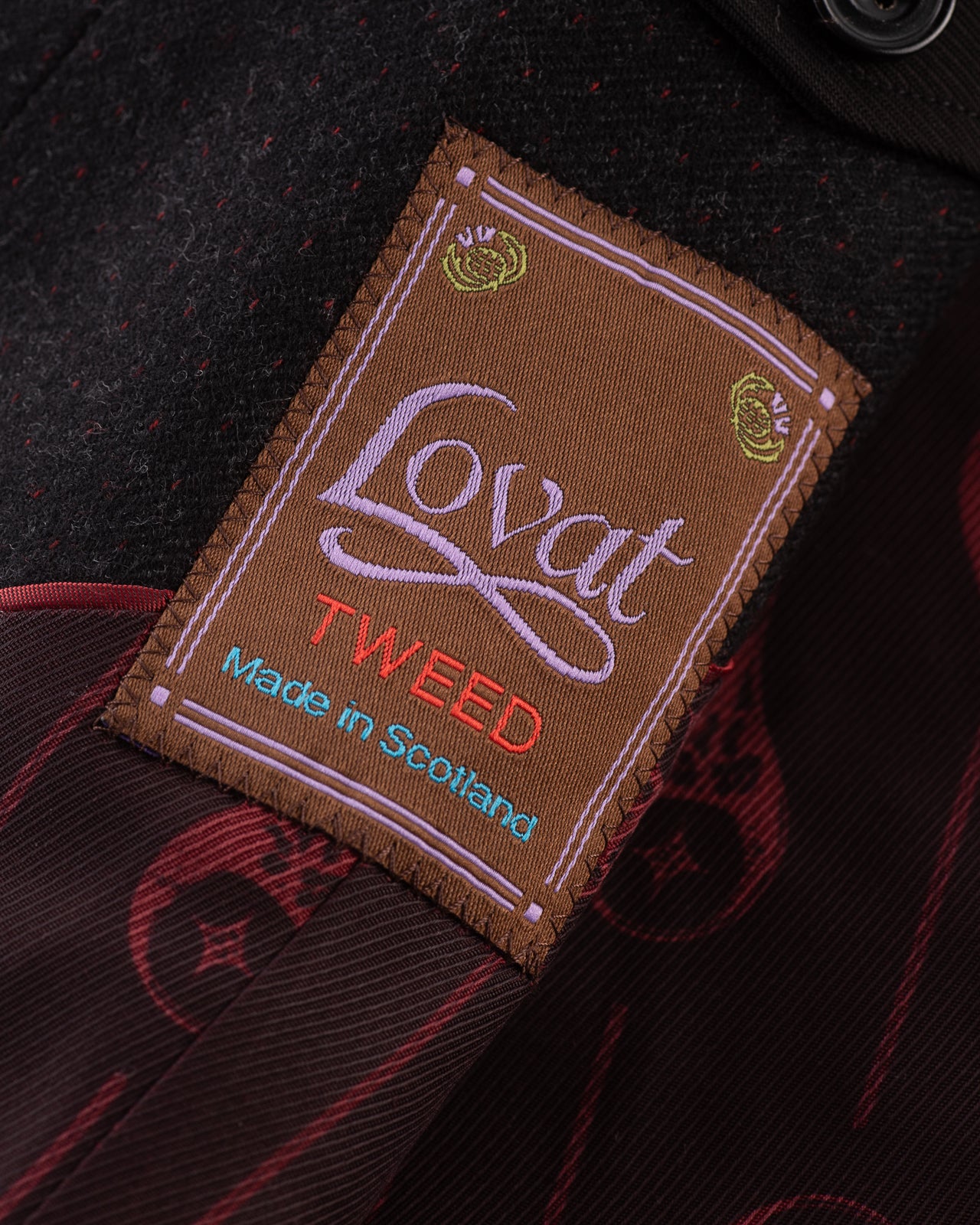 MotivMfg Concord Jacket - Red Rain Charcoal "Redpath" Flannel - Standard & Strange