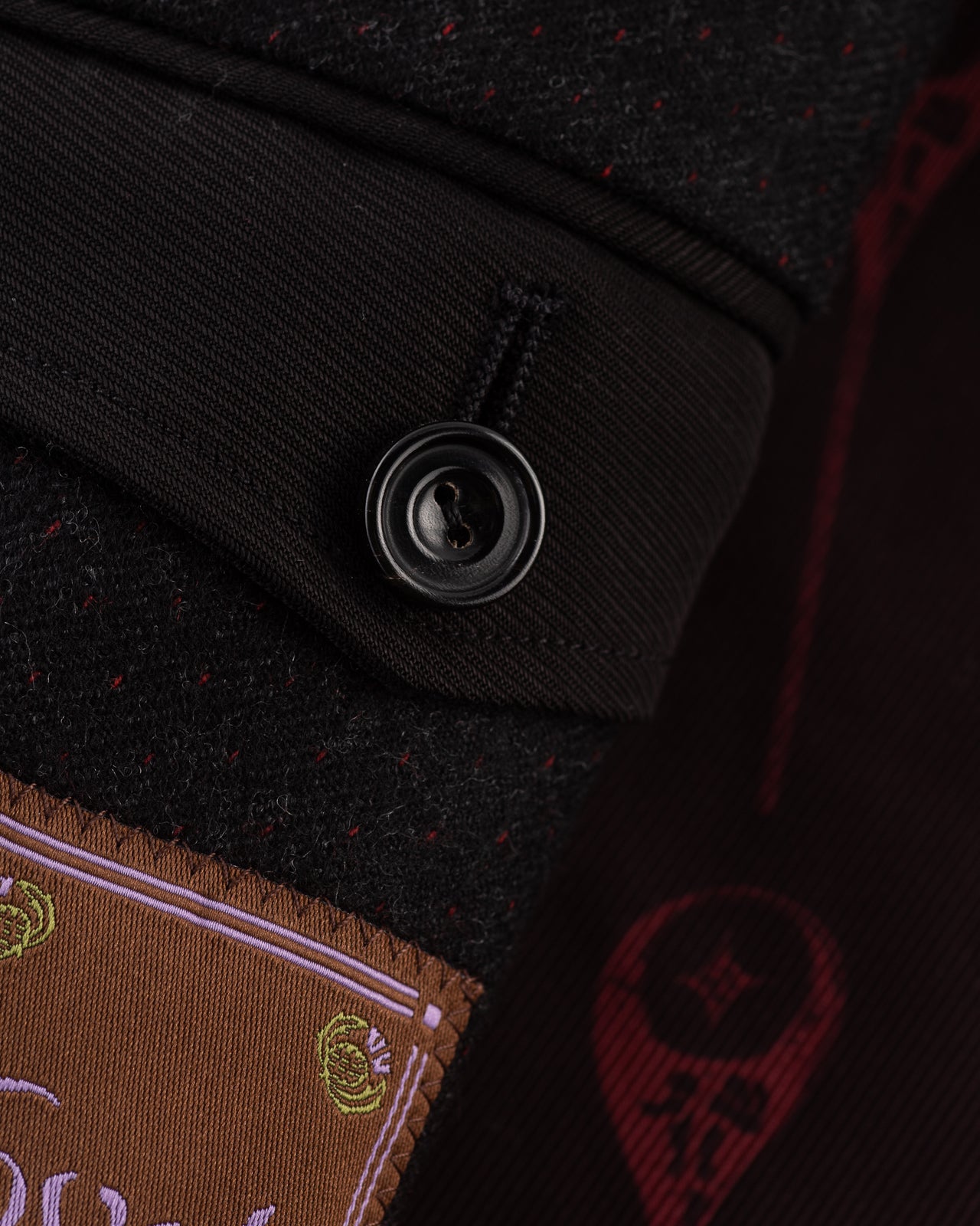 MotivMfg Concord Jacket - Red Rain Charcoal "Redpath" Flannel - Standard & Strange