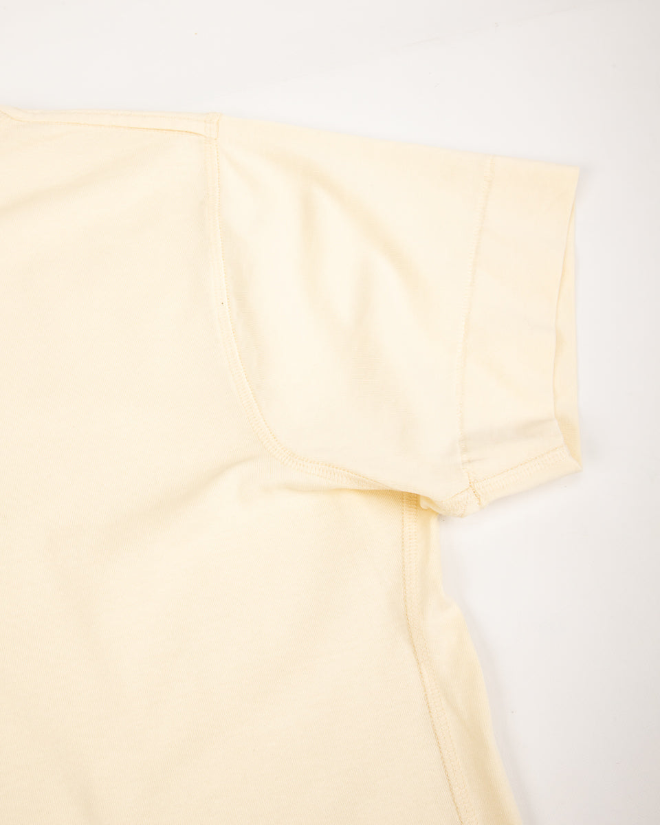 MotivMfg Shuttle T-Shirt - Ivory Cotton Silk Jersey - Standard & Strange