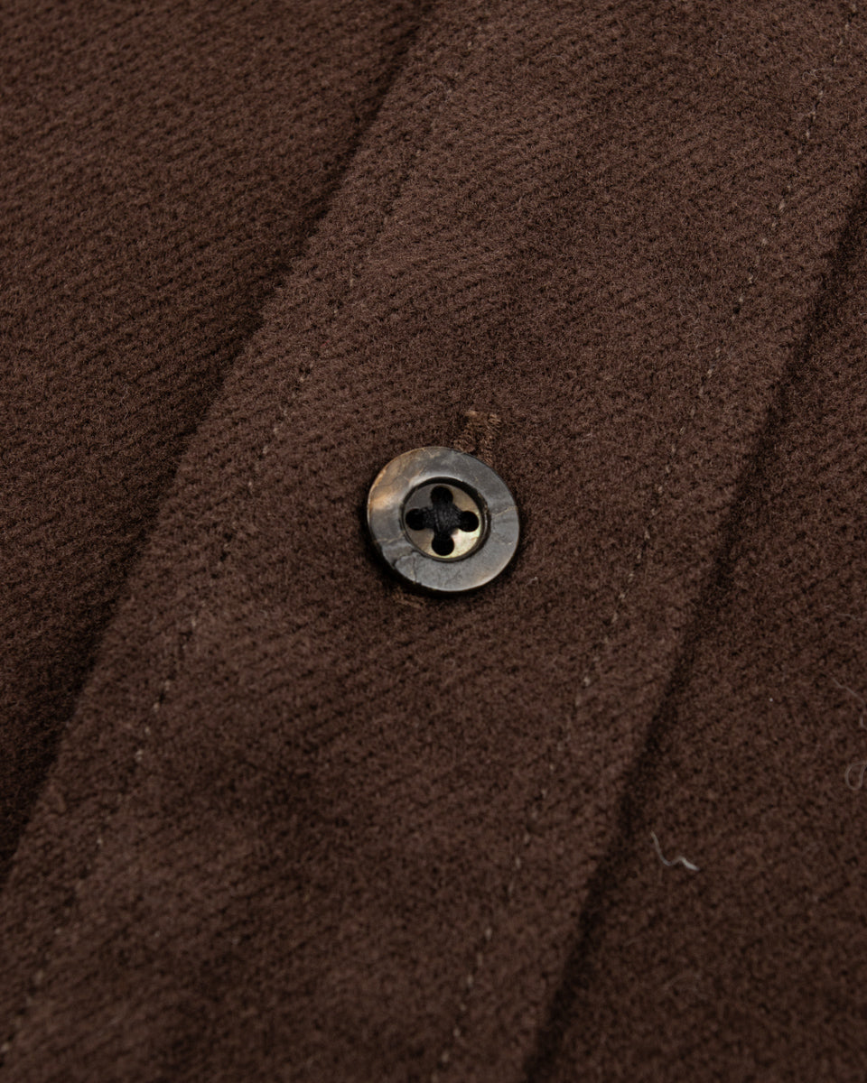 MotivMfg Authentic Fit BD Shirt - Maroon Japanese Cotton Flannel - Standard & Strange