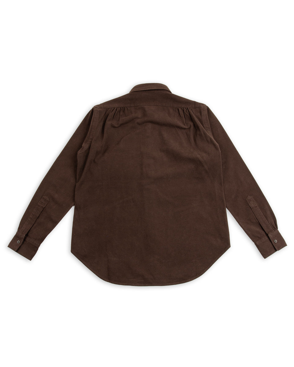 MotivMfg Authentic Fit BD Shirt - Maroon Japanese Cotton Flannel - Standard & Strange