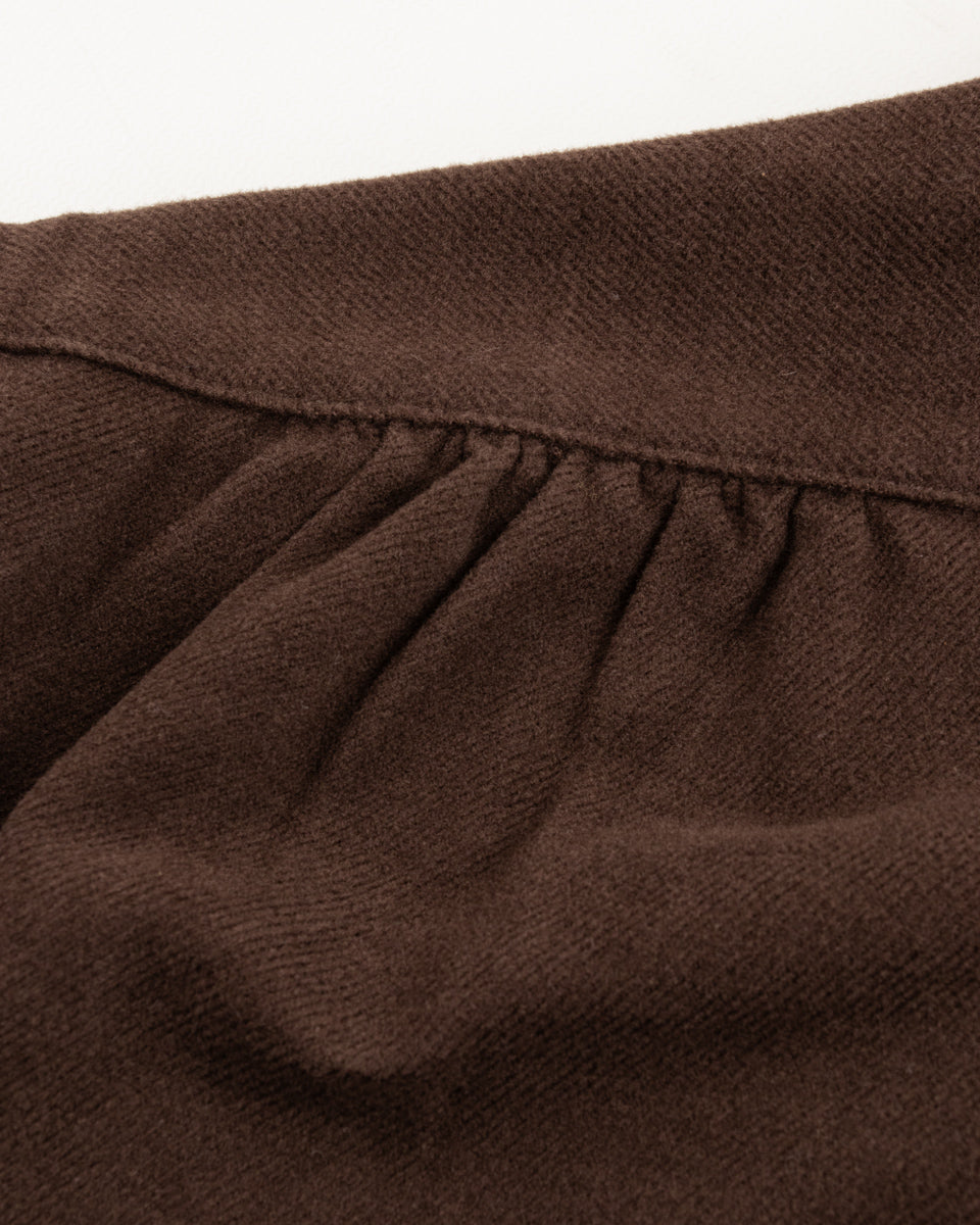 MotivMfg Authentic Fit BD Shirt - Maroon Japanese Cotton Flannel - Standard & Strange