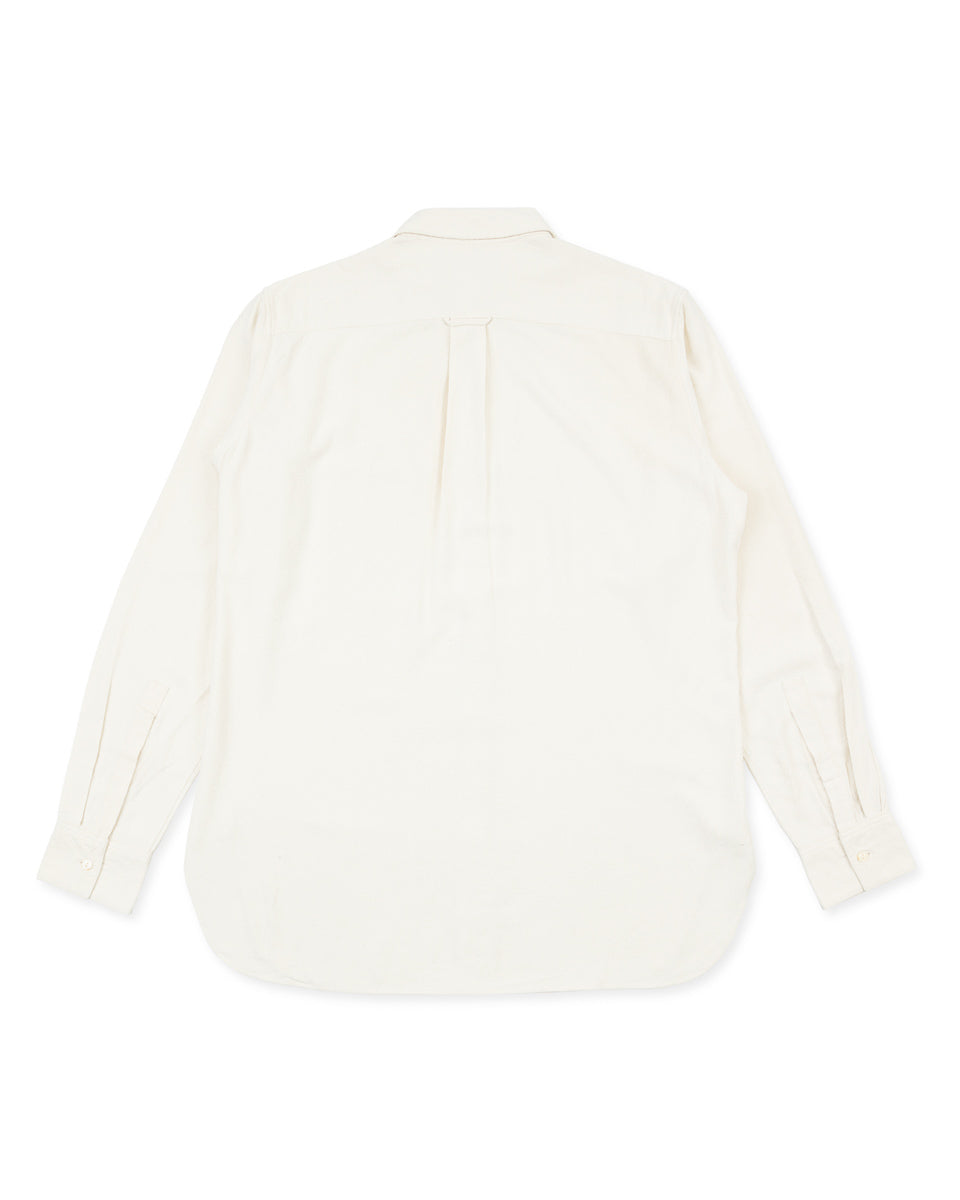 MotivMfg Draughtsman Shirt - Eggshell Tussah Silk - Standard & Strange