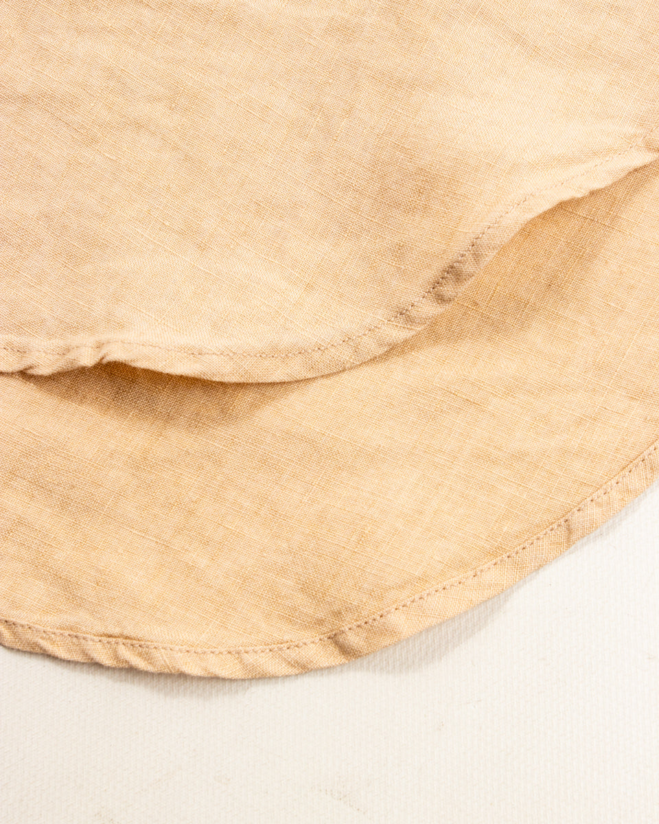 MotivMfg Gyorgy Shirt - Buff Superfine Linen Broadcloth - Standard & Strange