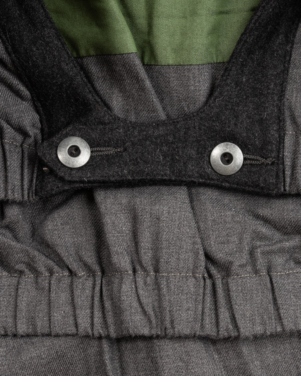 MotivMfg Lander Down Coat - Charcoal Halley Stevenson "Military Finish" Waxed Cotton - Standard & Strange