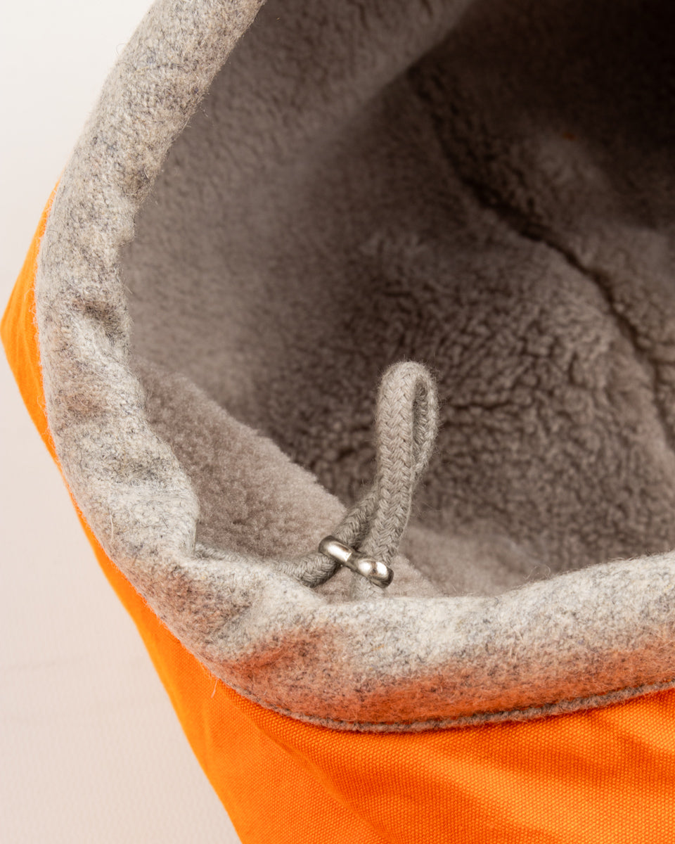 MotivMfg Lander Down Coat - Lava Halley Stevenson "Military Finish" Waxed Cotton - Standard & Strange