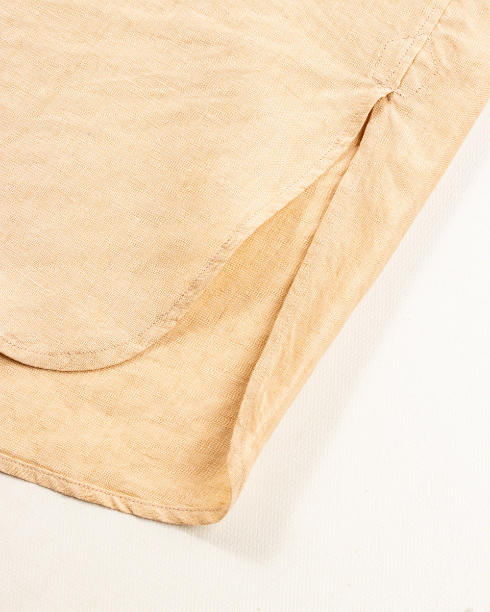 MotivMfg Mikhail Shirt - Buff Superfine Linen Broadcloth - Standard & Strange