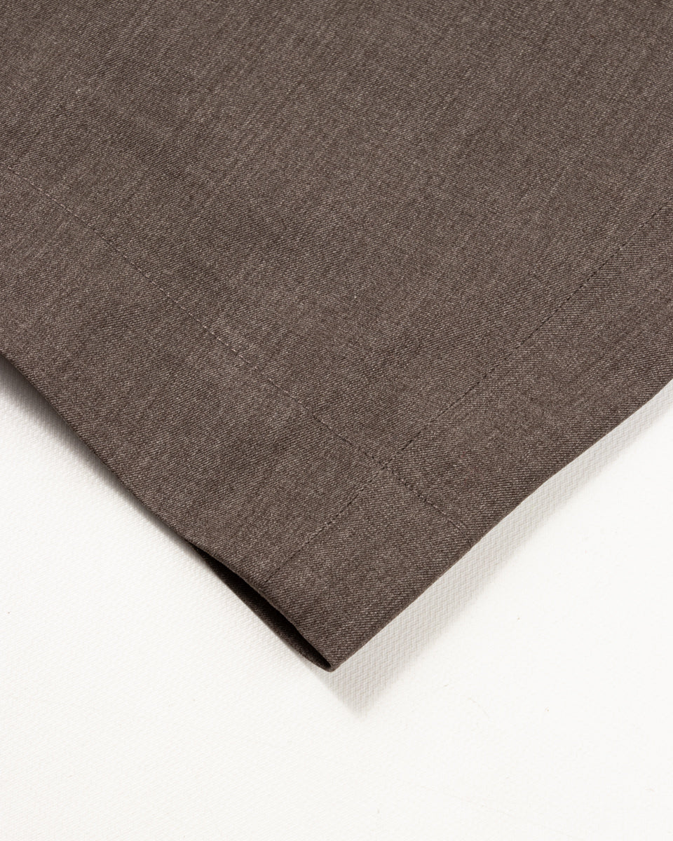 MotivMfg Mod. Kinetic Trousers - Dark Natural Optim Wool - Standard & Strange