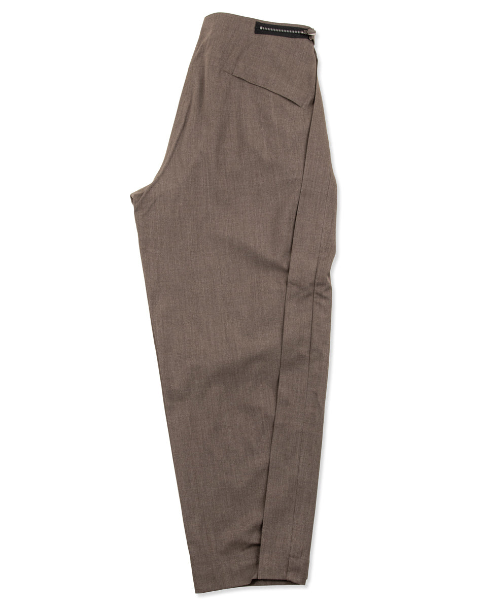 MotivMfg Mod. Kinetic Trousers - Dark Natural Optim Wool - Standard & Strange