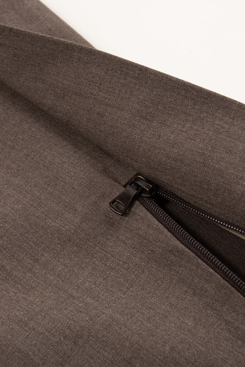 MotivMfg Mod. Kinetic Trousers - Dark Natural Optim Wool - Standard & Strange