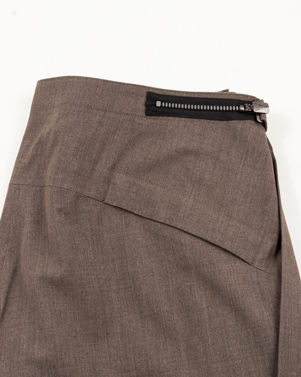 MotivMfg Mod. Kinetic Trousers - Dark Natural Optim Wool - Standard & Strange