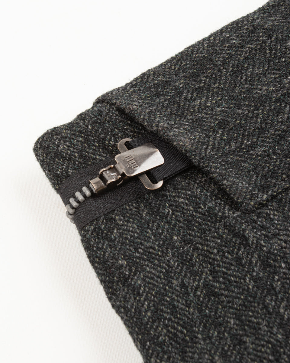 MotivMfg Ski Trousers - Forest Lovat Crepe Twist Sporting Tweed - Standard & Strange