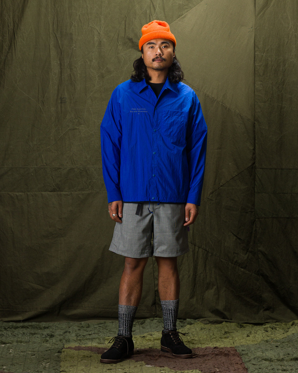 Mountain Research Coach Shirt - Blue - Standard & Strange