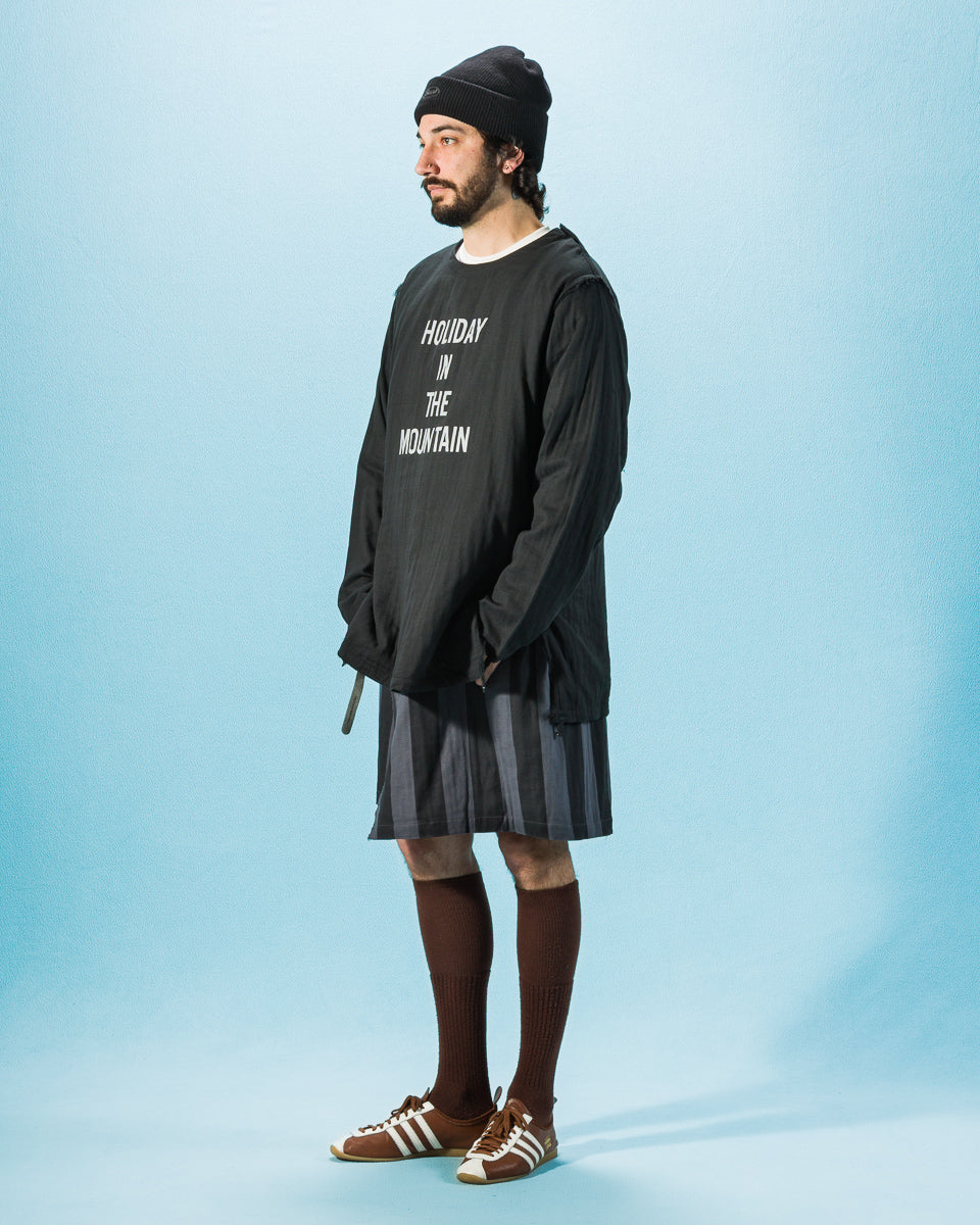 Mountain Research Gauze Muslin Shirt - Black Medium - Standard & Strange