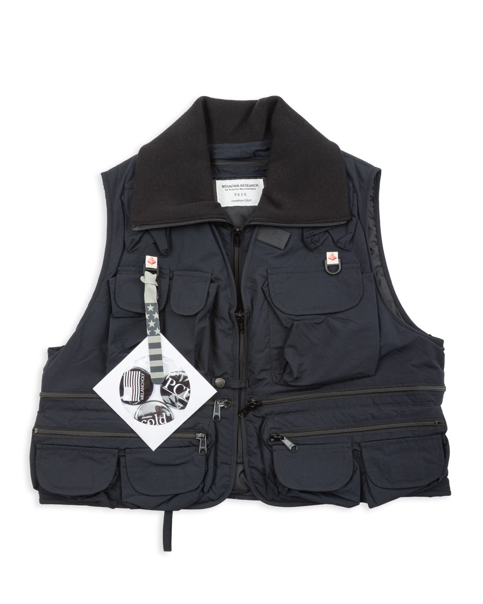 Mountain Research Phishing Vest (Insulation) - Black - Standard & Strange