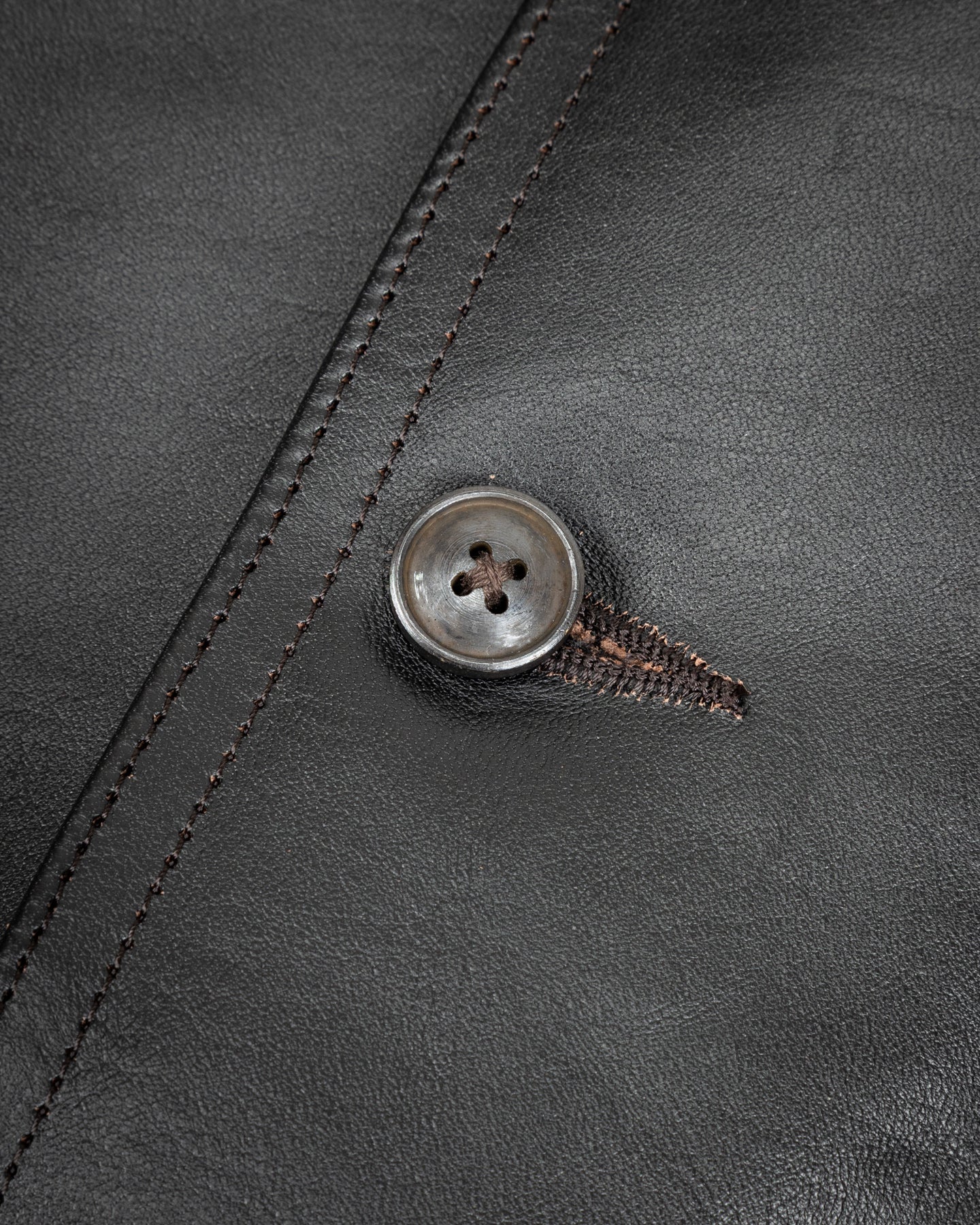 A-1 Jacket - Black Teacore Horsehide