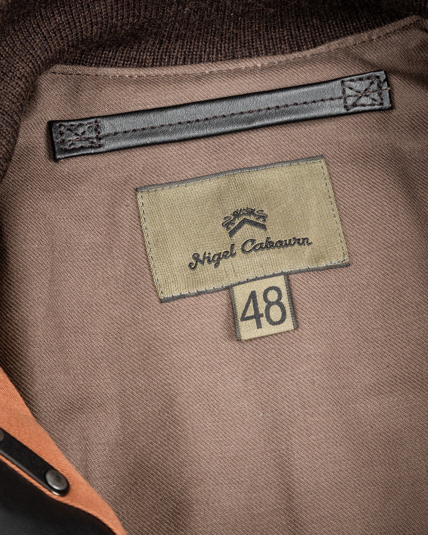 A-1 Jacket - Black Teacore Horsehide