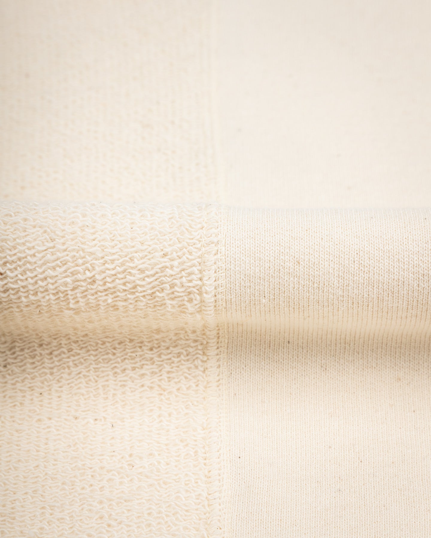 Army Crew L/S - Ivory Jersey Mix