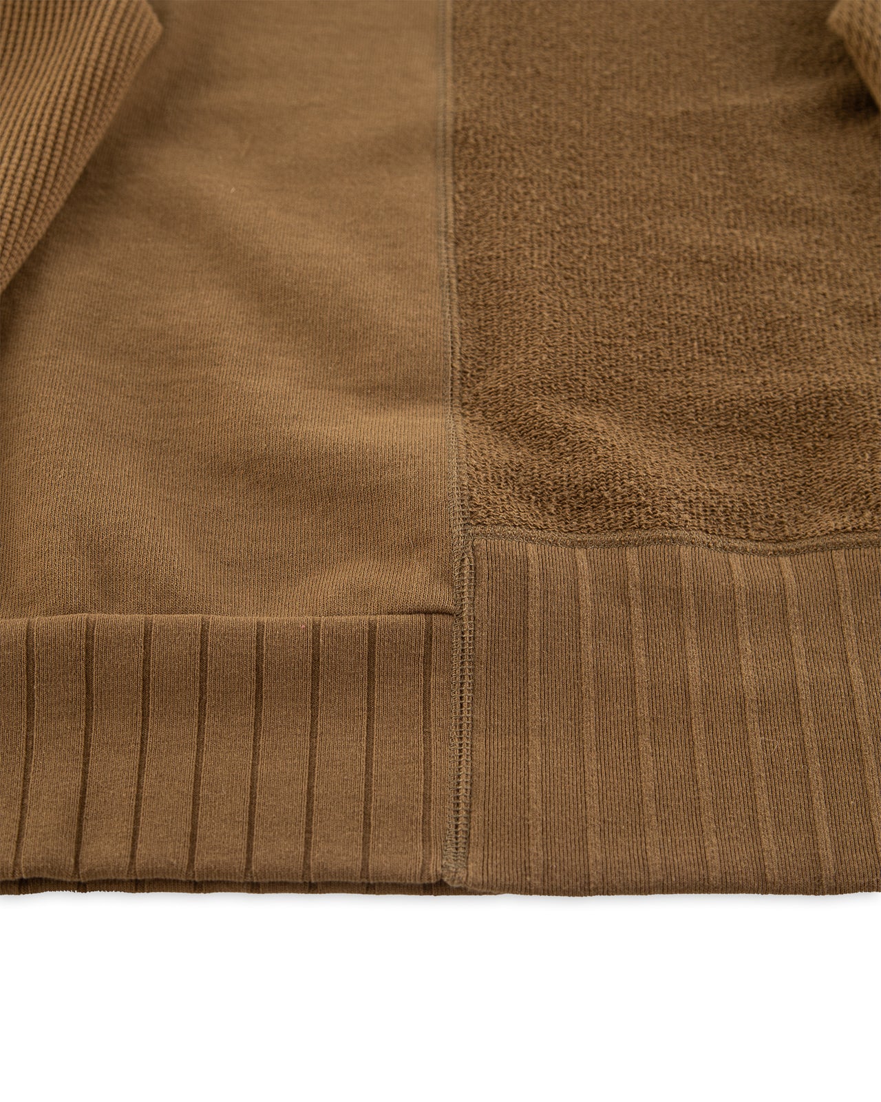 Nigel Cabourn Army Crew Sweatshirt - Dark Green Jersey Mix - Standard & Strange