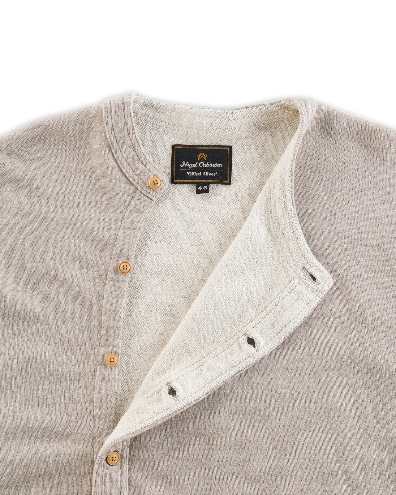 Nigel Cabourn Blacksmith Cardigan - Ivory - Standard & Strange