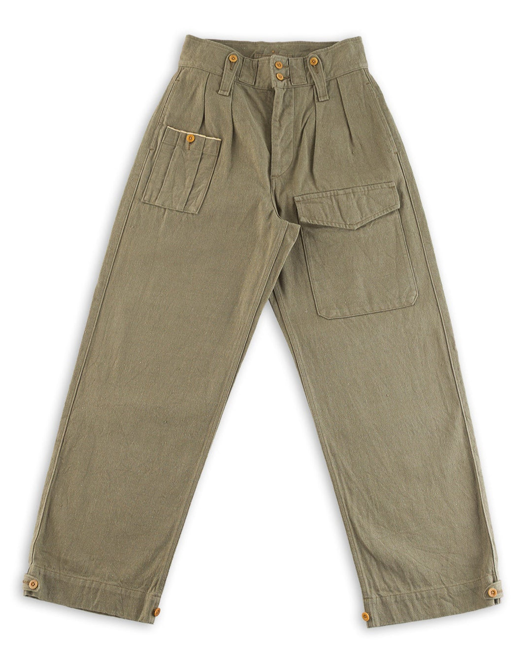 Nigel Cabourn British Army Pant Loose Denim - Green - Standard & Strange