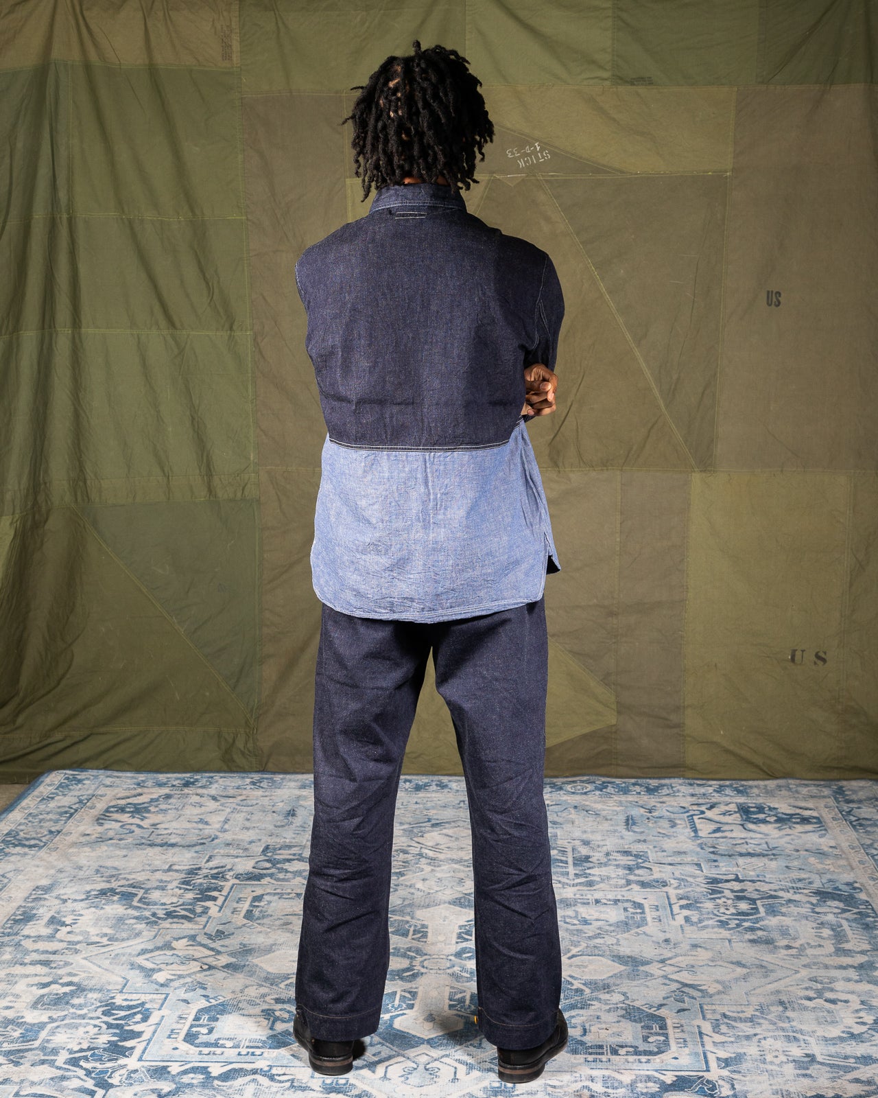 Nigel Cabourn British Army Pant Loose Denim - Indigo - Standard & Strange