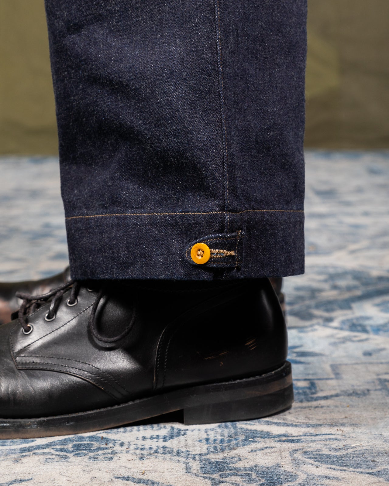 Nigel Cabourn British Army Pant Loose Denim - Indigo - Standard & Strange