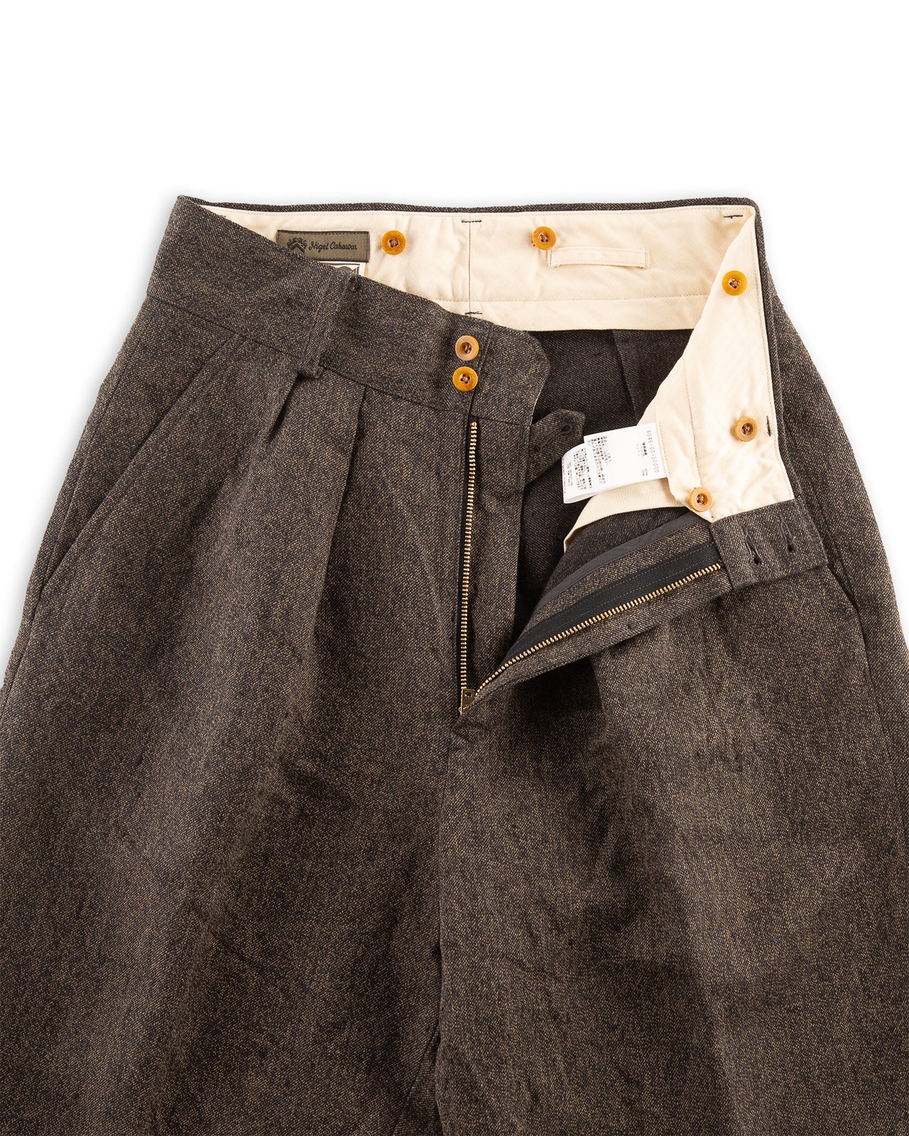 Nigel Cabourn CC22 Work Pant - Charcoal Hemp Twill - Standard & Strange