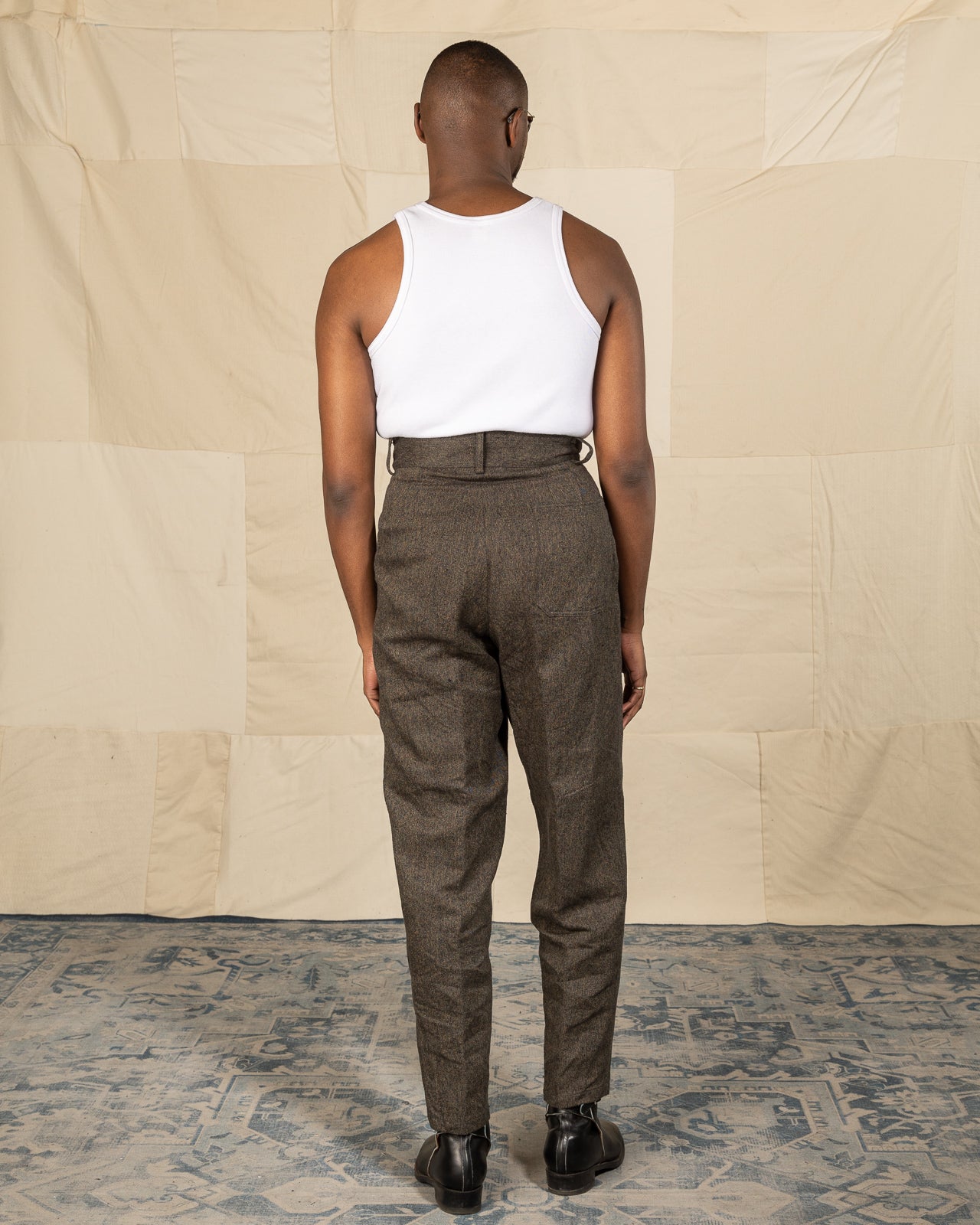 Nigel Cabourn CC22 Work Pant - Charcoal Hemp Twill - Standard & Strange