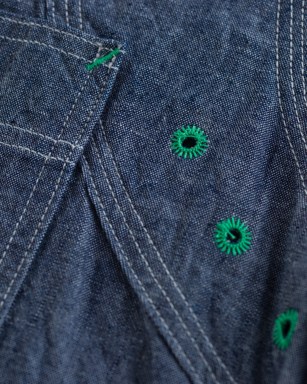 Nigel Cabourn New Medical Shirt - Indigo - Standard & Strange