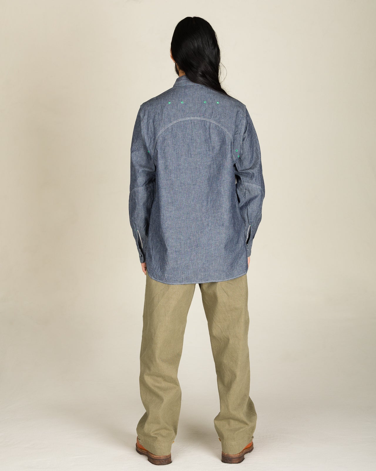 Nigel Cabourn New Medical Shirt - Indigo - Standard & Strange