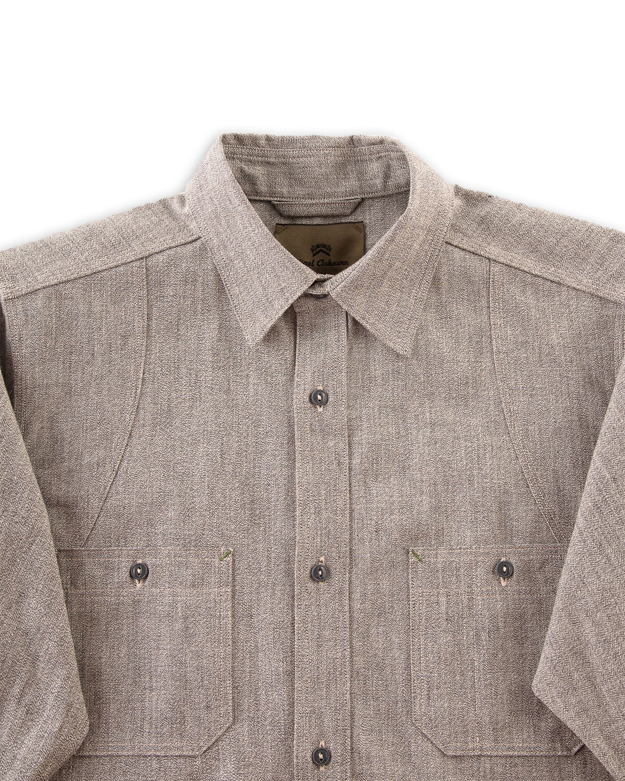 Nigel Cabourn New Medical Shirt - Salt & Pepper - Standard & Strange