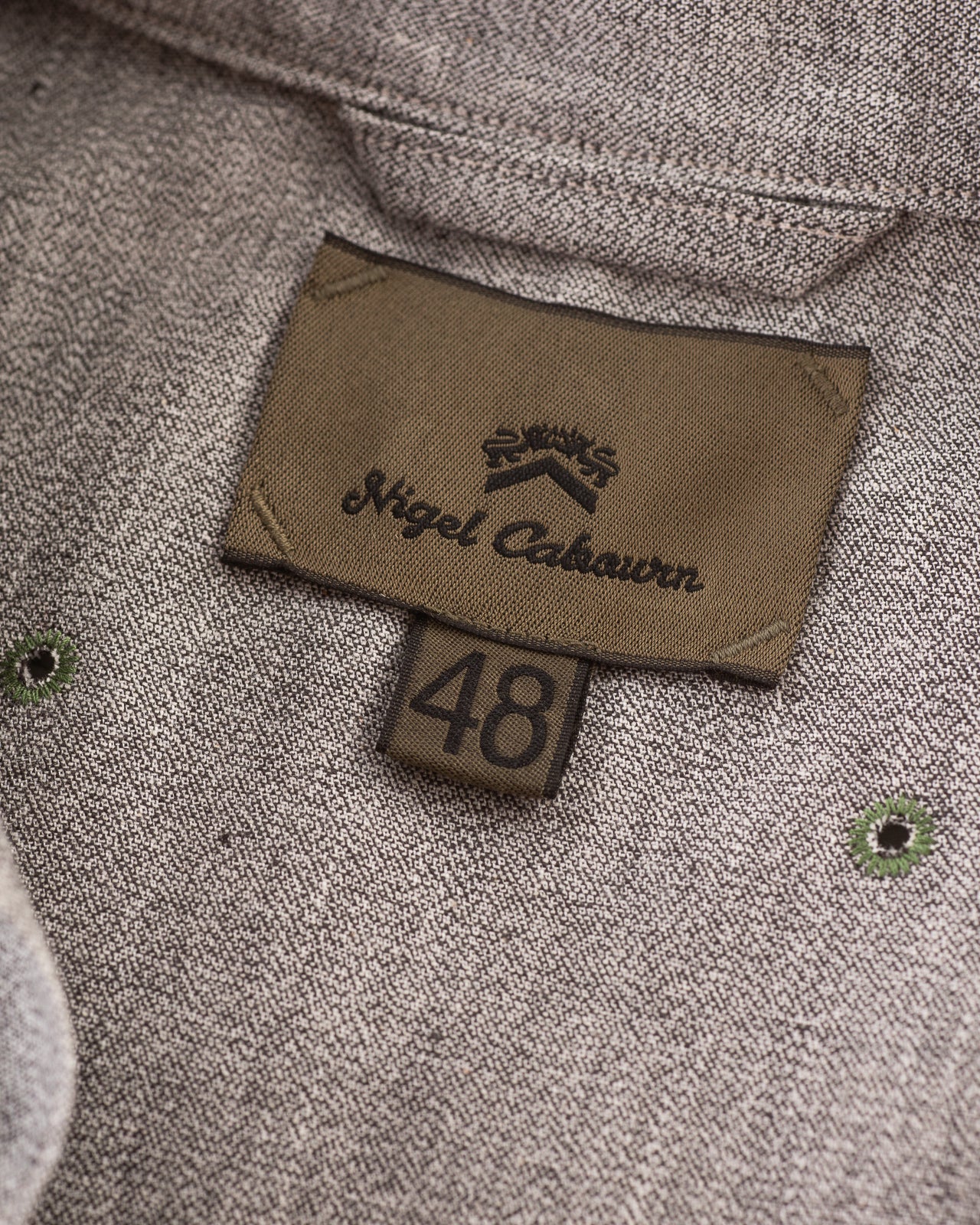 Nigel Cabourn New Medical Shirt - Salt & Pepper - Standard & Strange