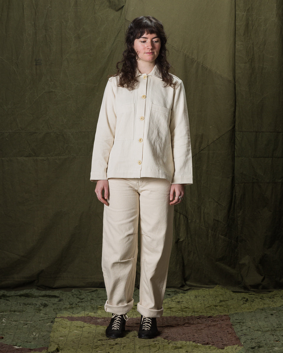 Nymane Arkive Jean - Natural Cotton Canvas - Standard & Strange