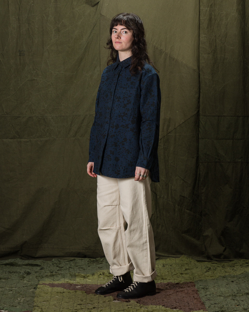 Nymane Chris Shirt - Iron/Indigo - Standard & Strange