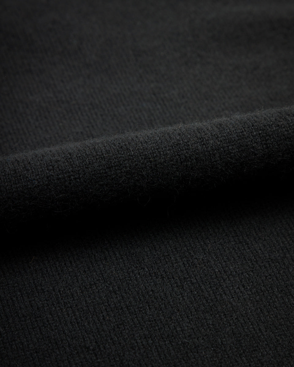 Olde Homesteader & Daughter Cashmere V Pullover - Black 10 - Standard & Strange
