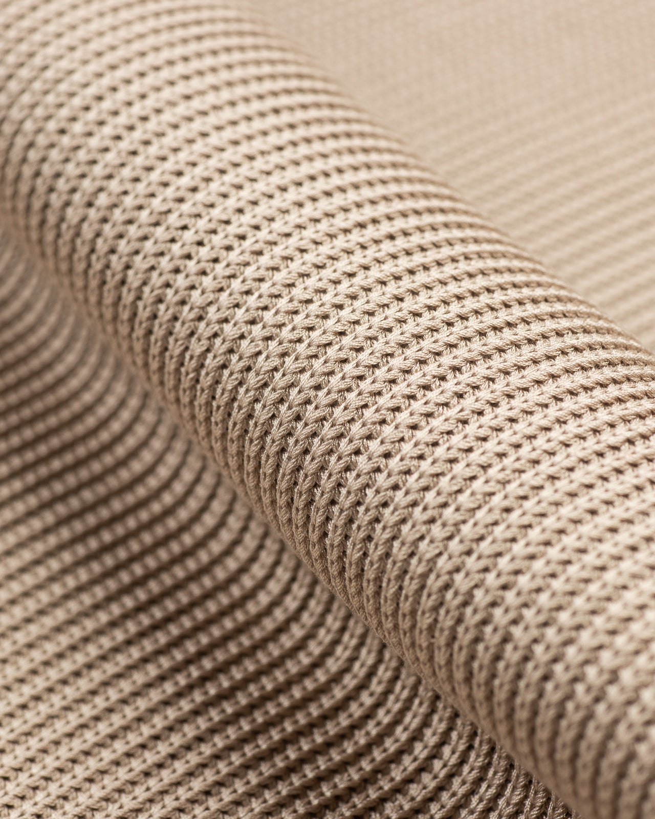 Olde Homesteader & Daughter Silk Hand Knitting Heavyweight Rib Pullover - Beige 8 - Standard & Strange