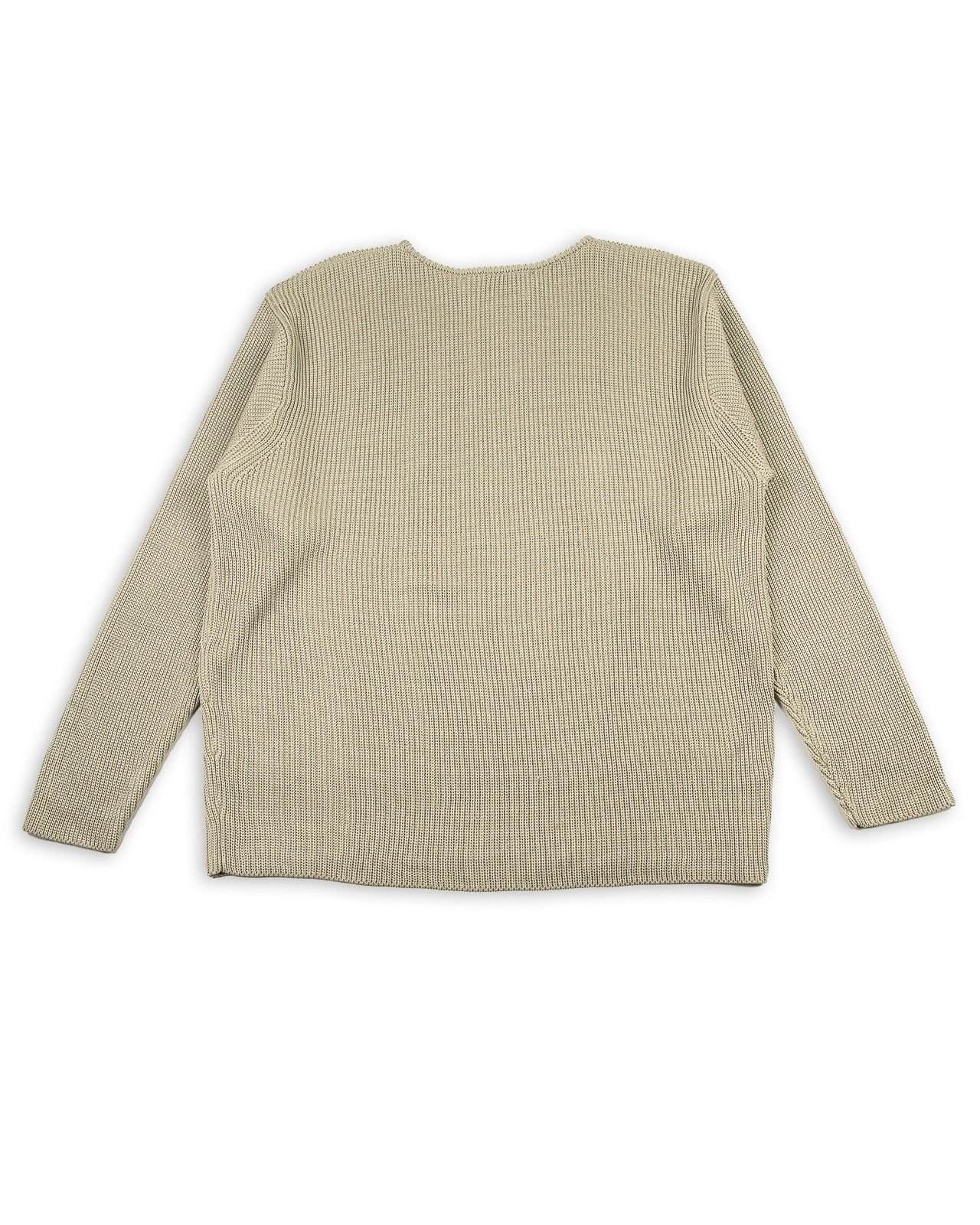 Olde Homesteader & Daughter Silk Hand Knitting Heavyweight Rib Pullover - Willow 8 - Standard & Strange