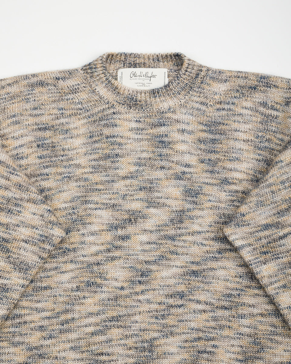 Olde Homesteader & Daughter Silk Mohair Pullover - Granite 08 - Standard & Strange