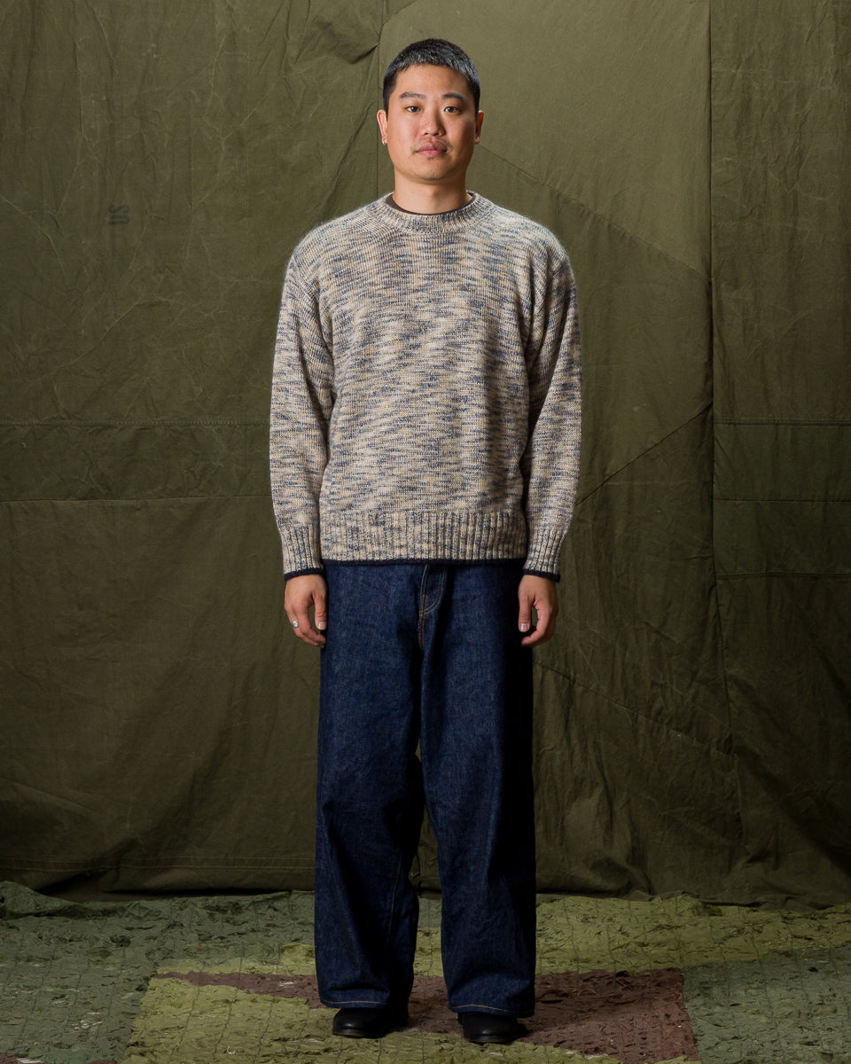 Olde Homesteader & Daughter Silk Mohair Pullover - Granite 08 - Standard & Strange