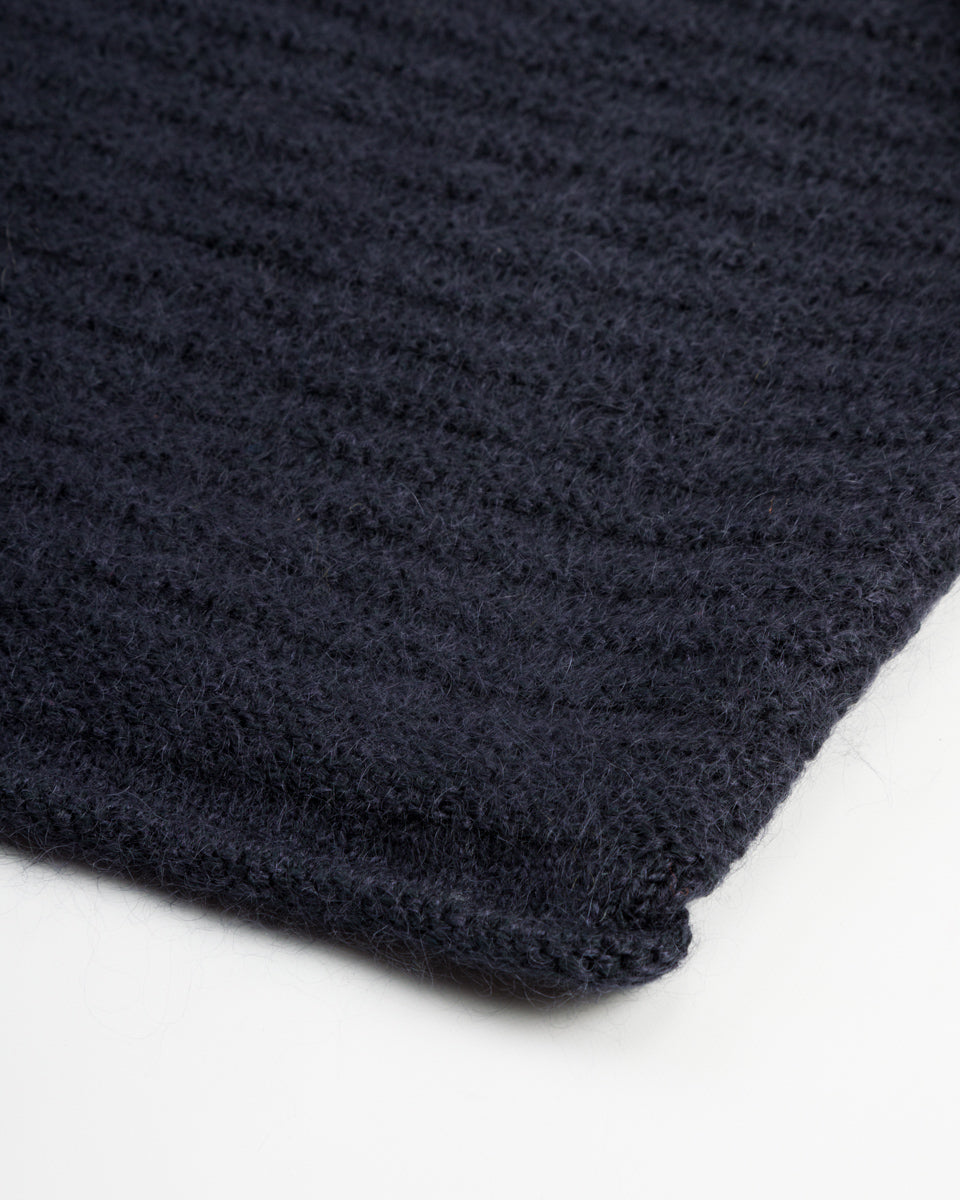 Olde Homesteader & Daughter Silk Mohair Wrap Stitches L/S Shirt - Night View 10 - Standard & Strange