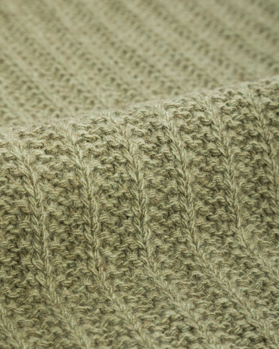 Olde Homesteader & Daughter Slub Cashmere Boat Pullover - Hunter Green 10 - Standard & Strange