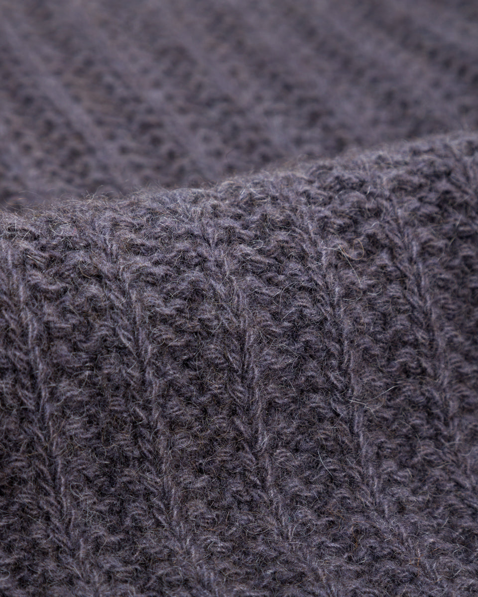 Olde Homesteader & Daughter Slub Cashmere Boat Pullover - Navy 10 - Standard & Strange