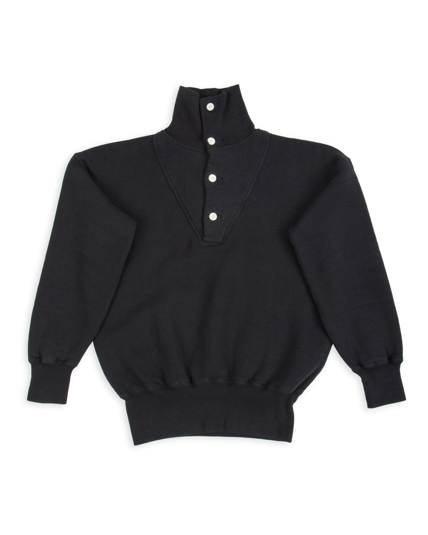 Olde Homesteader Stand Collar Long Sleeve - Black - Standard & Strange