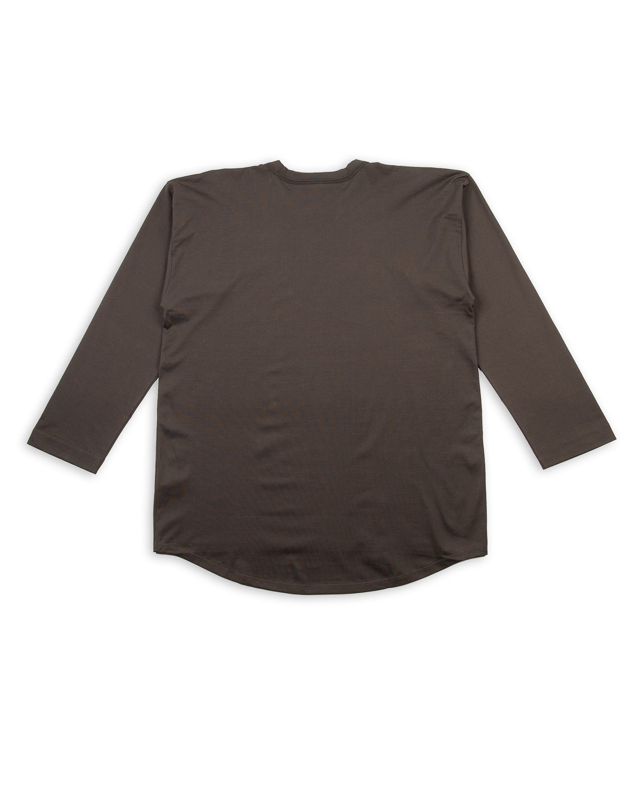 Olde Homesteader & Daughter Suvin Plain Stitch Crewneck L/S - Ink Black - Standard & Strange