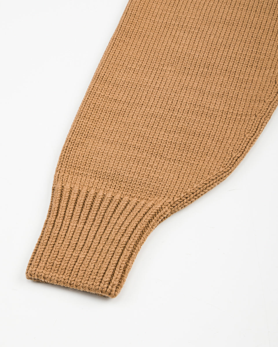 Olde Homesteader & Daughter Wool Crewneck Pullover - Coyote 10 - Standard & Strange