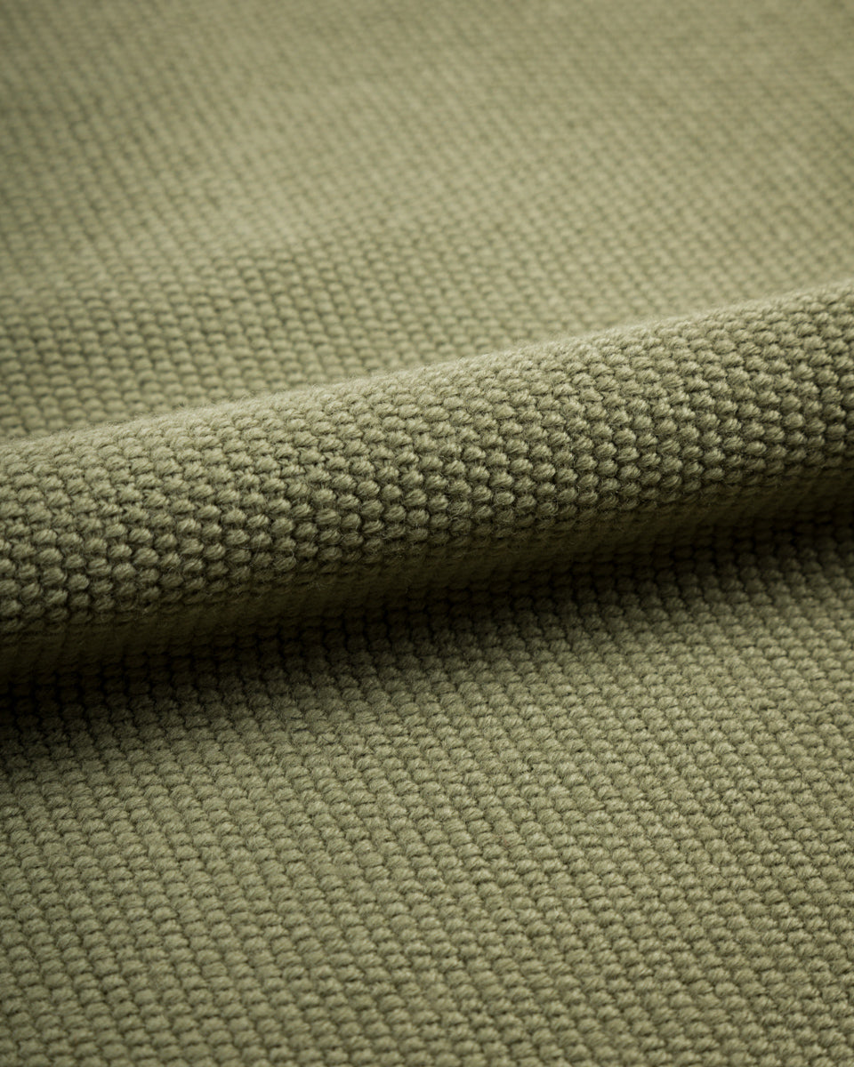 Olde Homesteader & Daughter Wool Henley Neck L/S - Smoke Moss 10 - Standard & Strange