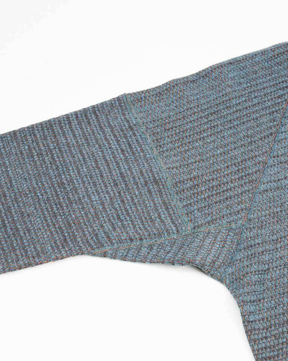 Olde Homesteader Tweedish Thermal Crewneck - Dark Blue - Standard & Strange