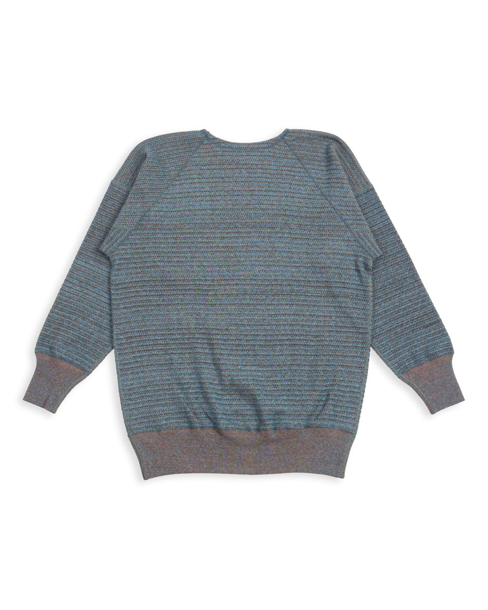 Olde Homesteader Tweedish Thermal Crewneck - Dark Blue - Standard & Strange