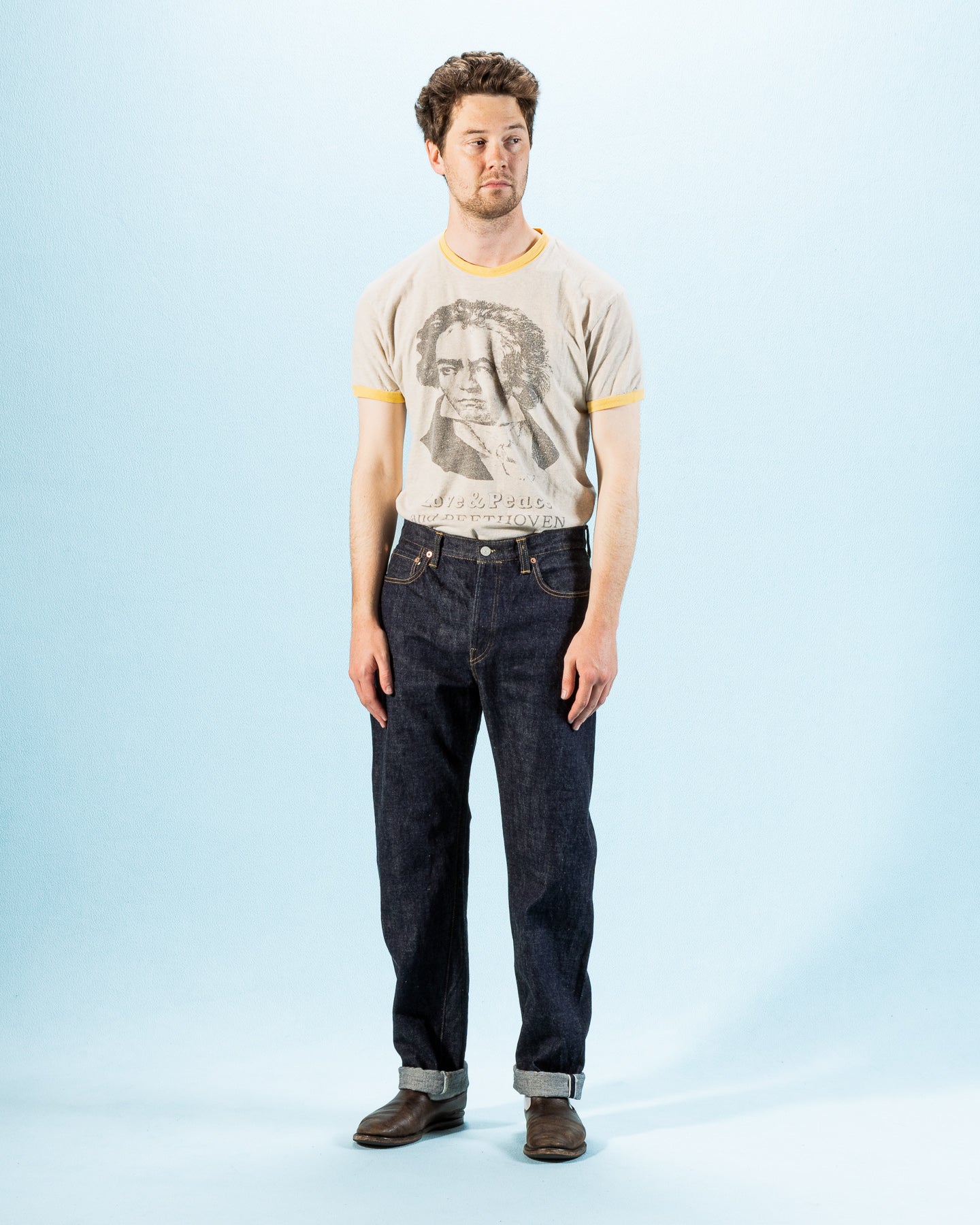 Omoto Denim 13.5 oz Relax Fit Jeans - Indigo - Standard & Strange